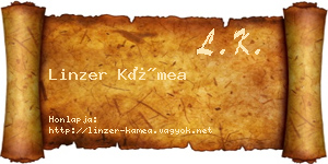 Linzer Kámea névjegykártya